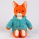 Soft toy "Fox in Hudy"