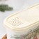 Capacity for bulk products "Fairy Tale", 2.5 l, white color