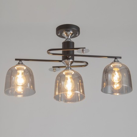 Hayam chandelier 3HE27 40W Black 60x30x35 cm Bayerlux-1