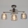 Hayam chandelier 3HE27 40W Black 60x30x35 cm Bayerlux