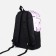 School backpack from textiles on lightning, 3 pockets, purple color