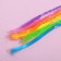 Hairpins, colored strands for hair on crab "Beauty by the very feathers!" (6 pcs)