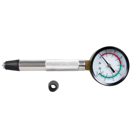 Kraft KT831013, 16 atm compressometer, clamping, for gasoline engines