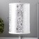 Table lamp "Chamomile" 1x60W E27 white 14.5x14.5x30 cm Risalux