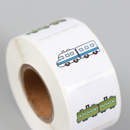 Stick Paper "Far Transport" D = 2.5 cm 500 pcs in a roll 3x6.5x6.5 cm-3