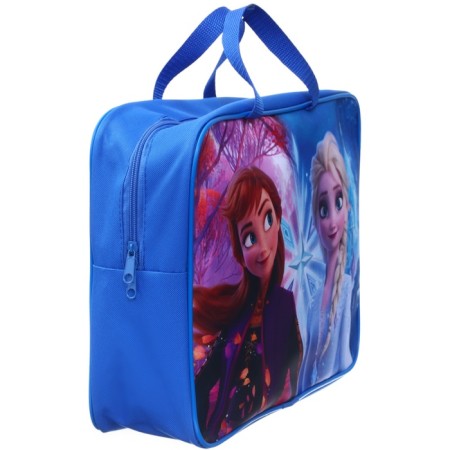Folder with handles textile A4, 350x270x100 mm, cold heart-2