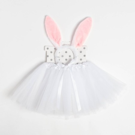 Set for a photo shoot KAFTAN "Sweet Bunny": a three -layer skirt and a rim-9
