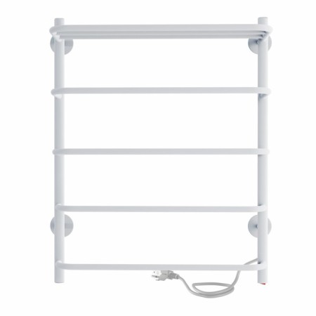 Electric heated towel engine Indigo Hit, 600x500 mm, white-1