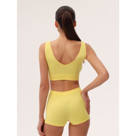 Women's shorts in Mirey Shorts Rubber, size 44-46, color melon-1