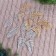 Decor shine "Fern Fern" 10x27 cm, mix (gold, silver)