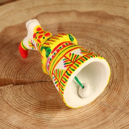 Filimonovskaya toy Bell "Kozlik", 10-12 cm-4