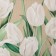 Path on the Ethel table white tulips 40x149cm, 100% HL, sarzha 190 g/m2