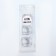 Jars of storage 3.3*3.3*2.2cm set 3 pcs 5g plastic transparent from