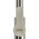 Kitchen mixer Zein Z3735, single -leaf, pour height 30 cm, satin