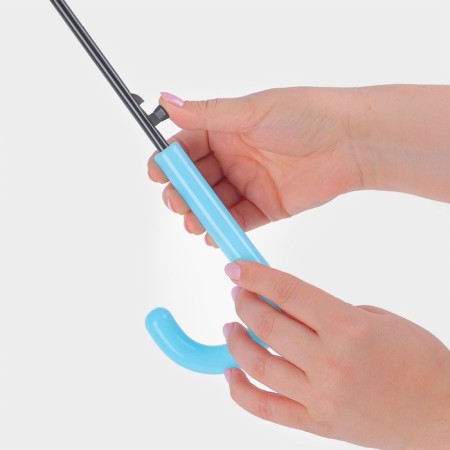 Umbrella - a semi -automatic “tenderness” cane, 8 spokes, r = 47 cm, color mix-11