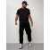 Cargo jeans male, size 52, black color