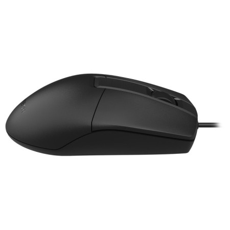 Mouse A4Tech OP-330, optical, wired, 1000DPI, USB, black-1