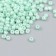 Glass beads 6/0 "light green" makarun, gloss 450 gr
