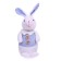 Soft toy "Bunny", with buttons, mix