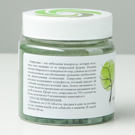 Spirulin, pressed in tablets, 50 g-2