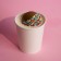 Chocolate bomb "Love is", pink, in a glass, 35 g