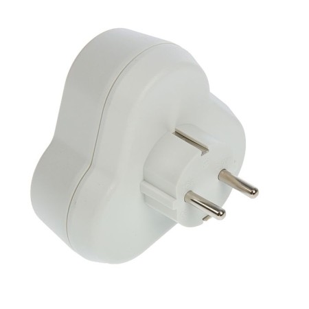 Substantor Universal AK303, 3 sockets, with salary, 16 A, round, white-1