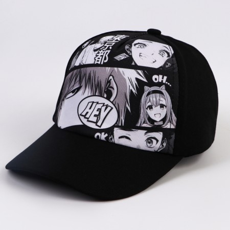Children's cap for the boy Hey, Anime, Rr. 52-54, 5-7 years old-2