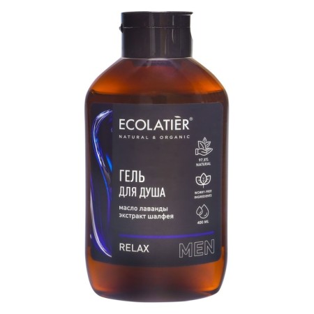 Soul for male Ecolatier Relax, 400 ml