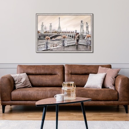 Reproduction of the painting "Paris evening", 60x90 cm, frame 45-700-6