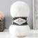 Yarn "Mohair Classic" 25% moher, 24% wool, 51% acrylic 200m/100g (55 white)