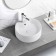 ABBER Bequem AC2104 sink, invoice, 410x410x145 mm, white