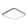 LED ceiling LED with a remote control and additional backlight Ambrella Light, Crystal, FF76, 1xLED, 72 W, 5040LUM, 3000-6400K, white color