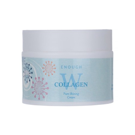 Facial cream lightening with sea collagen-1