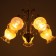 Glori chandelier 5x40W E27 Gold Model: 2600545