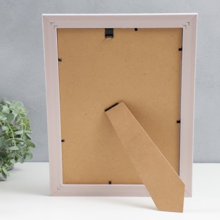 Photo frame Plastic format A4 "Golden Scales" White 34.2x25.5 cm-3