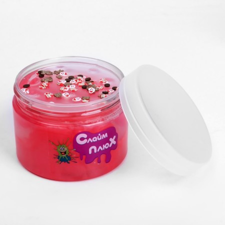 Two -layer slime "Sea" with charming, red, 350 g-5