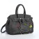 Women's bag from textiles, 30x21x15 cm,