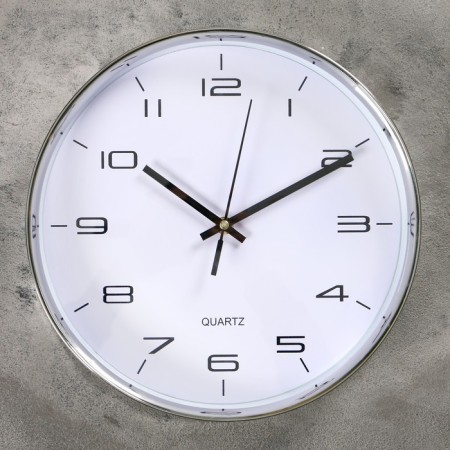 Wall clock "Patrice", D-30 cm, dial 27.5 cm, smooth move