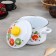Cylindrical pan “capricha”, 2 l, metal cover, with a rim, induction, white color