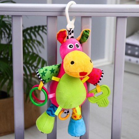 Suspension Musical "Donkey Tommy", with a teething, on a crib, stroller, crumb I-4