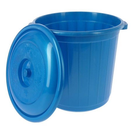 Food tank, 35 l, with a lid, color mix-6