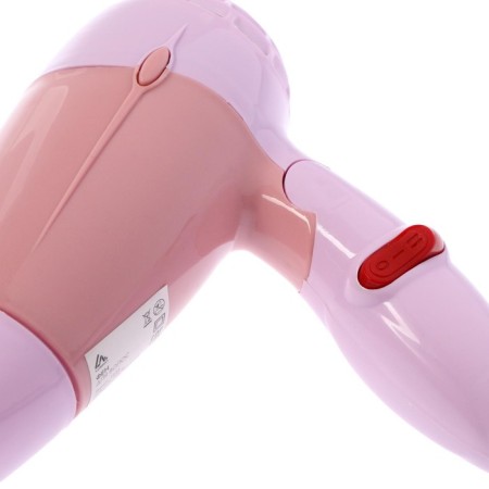 Feng Luazon LF-23, 800 W, 2 modes, folding handle, pink-6