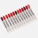 Gel nail polish "Red Boom", 3 phase, 8 ml, led/uv, color (67)