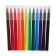 Flomasters 12 colors "Kalyaka-Malyak", three-learning, light-interference FTGKM12