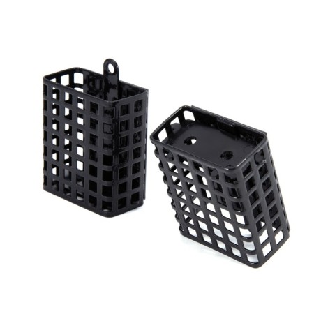 Feeding feeder Yaman rectangular 50 g, metal, removable plastic bottom, packaging 10 pcs. 106948