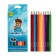 Color pencils, 12 colors "Vlad A4", in a cardboard box with a Euro suspension