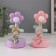 Souvenir plastic light "Girl under the flower" MIX 8x8x15 cm