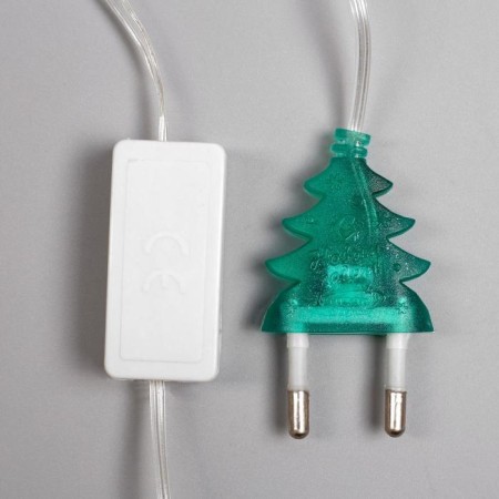 LED figure "Snowflake" 40 cm, plastic, 220 V, glow of multi (rg/rb)-4