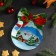 Glass Serving Dauline "Bant. New Year's fairy tale ", 23 × 16.5 cm