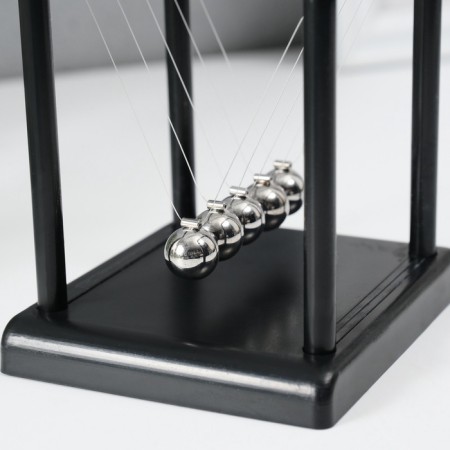 Antistress pendulum black 7.5x8.8x9 cm-5